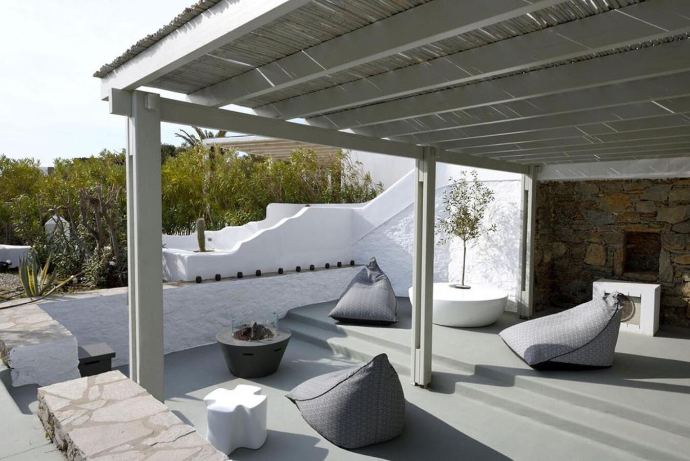 Villa Dafni 4Bed With Pool In Kalafatis Spilia Mykonos Town Экстерьер фото